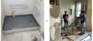 two men working on construction